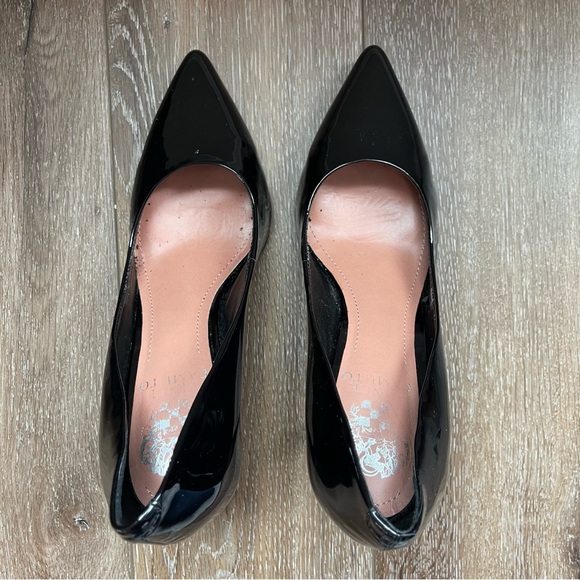 Vince Camilo - Kain Black Smooth Pointed Toe Pump - Picture 3 of 7